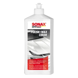 پولیش و واکس ماشین سفید