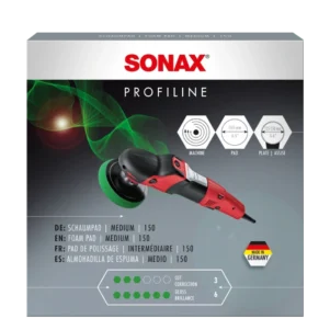 اسفنج پولیش سبز متوسط سوناکس SONAX Foam Pad Medium 150